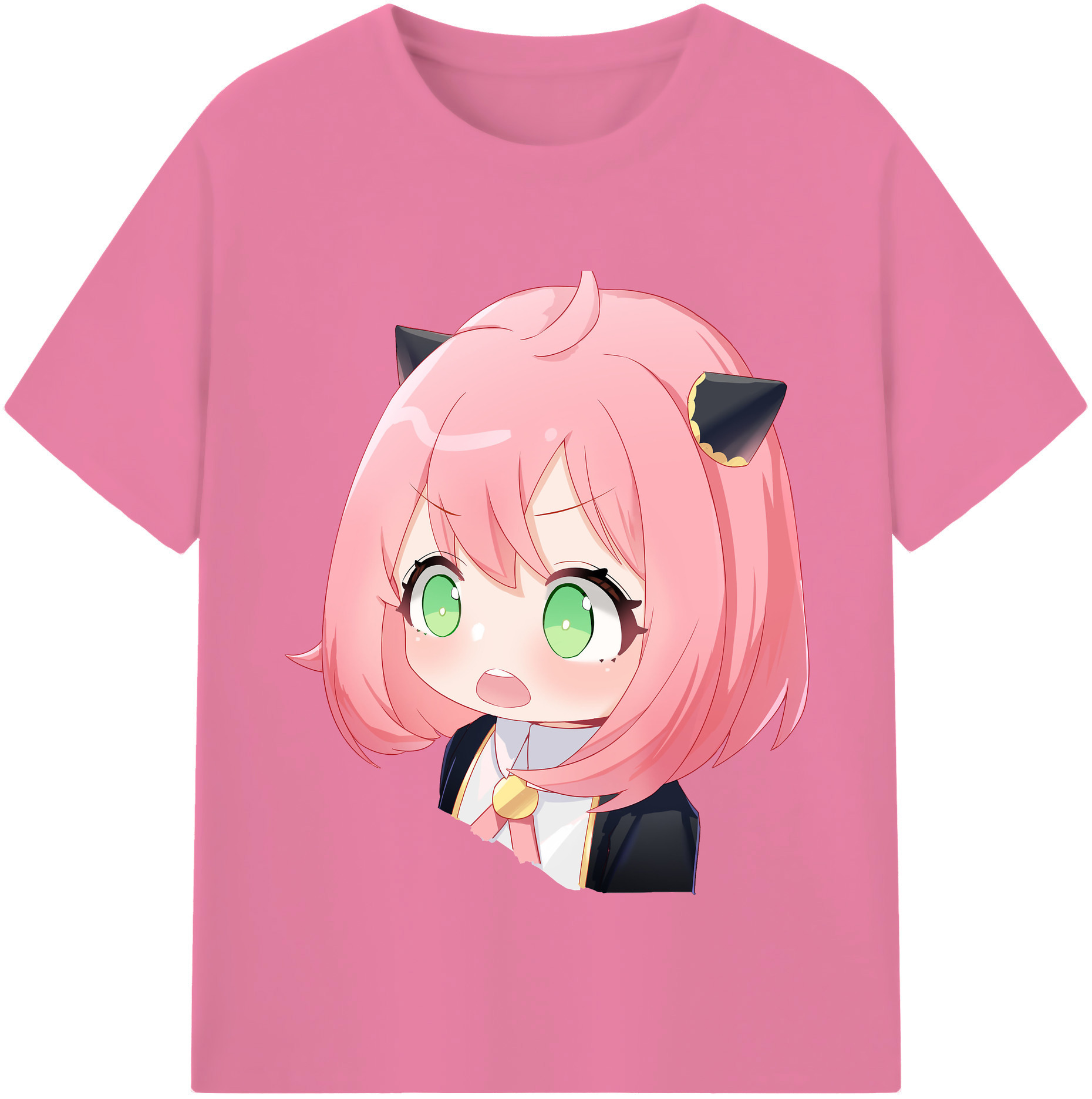 （画像用） SPY×FAMILY间谍家家酒 綿100％半袖Tシャツ（フロントプリント）